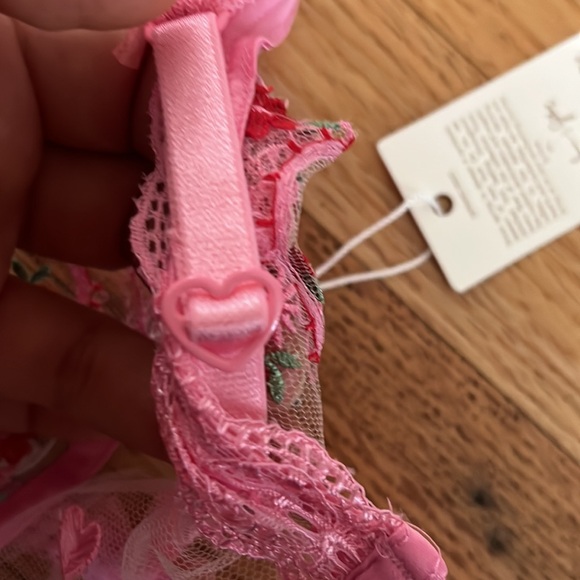 For love & Lemons Whimsical Garden Underwire Bra collaboration w Victoria Secret - Picture 9 of 11